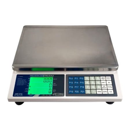 Optima Scale Mfg. Optima Parts Counting Digital Scale 30 kg x 1 g 9in x 13-5/16in Platform OPF-P30LCD